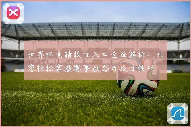 世界杯竞猜投注入口全面解析，让您轻松掌握赛事动态与投注技巧